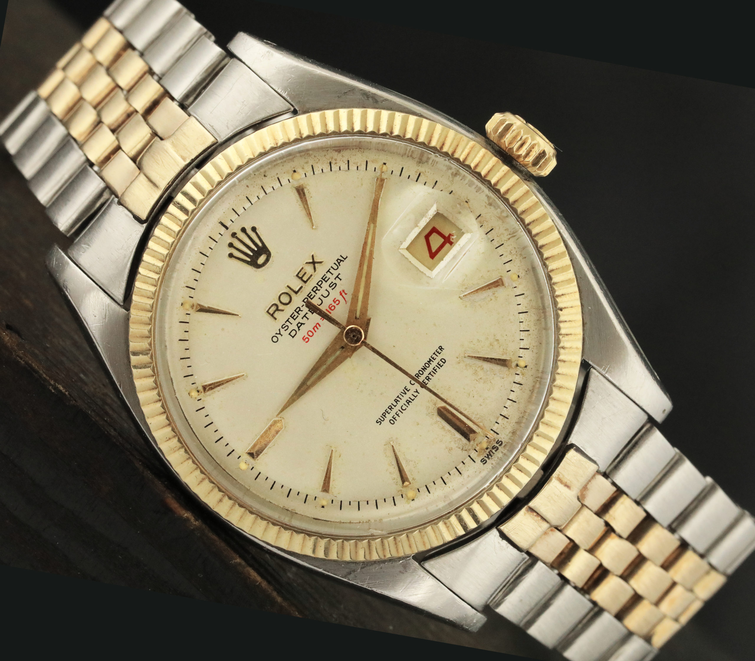 datejust 6605 deep in red vintage watches stefano mazzariol 1 scaled