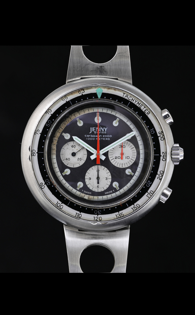 JENNY CARIBBEAN 2000 VERY RARE VINTAGE DIVE WATCH 3 image 392