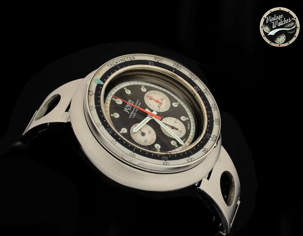 JENNY CARIBBEAN 2000 VERY RARE VINTAGE DIVE WATCH 7 image 396
