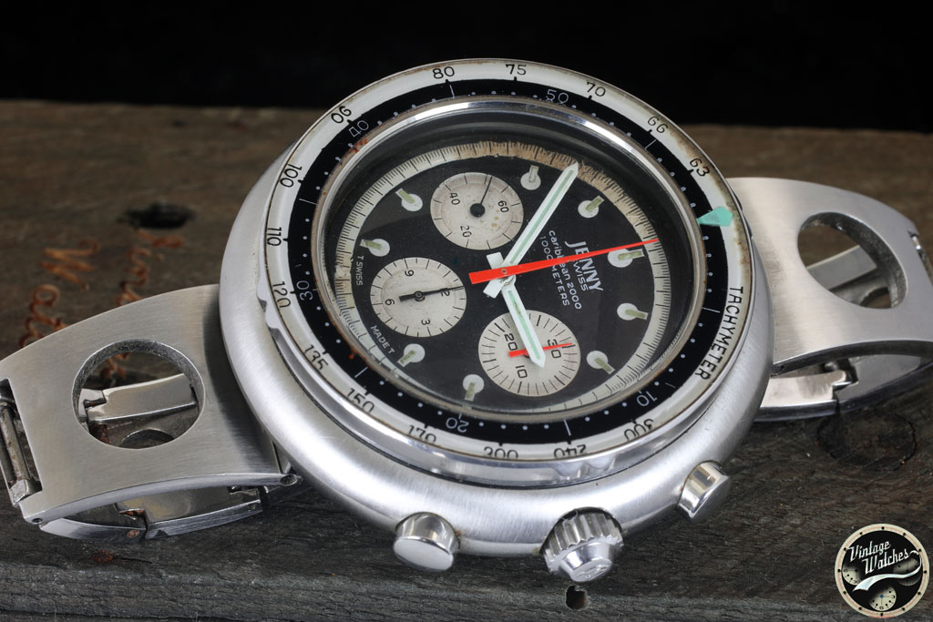 JENNY CARIBBEAN 2000 VERY RARE VINTAGE DIVE WATCH 9 image 398