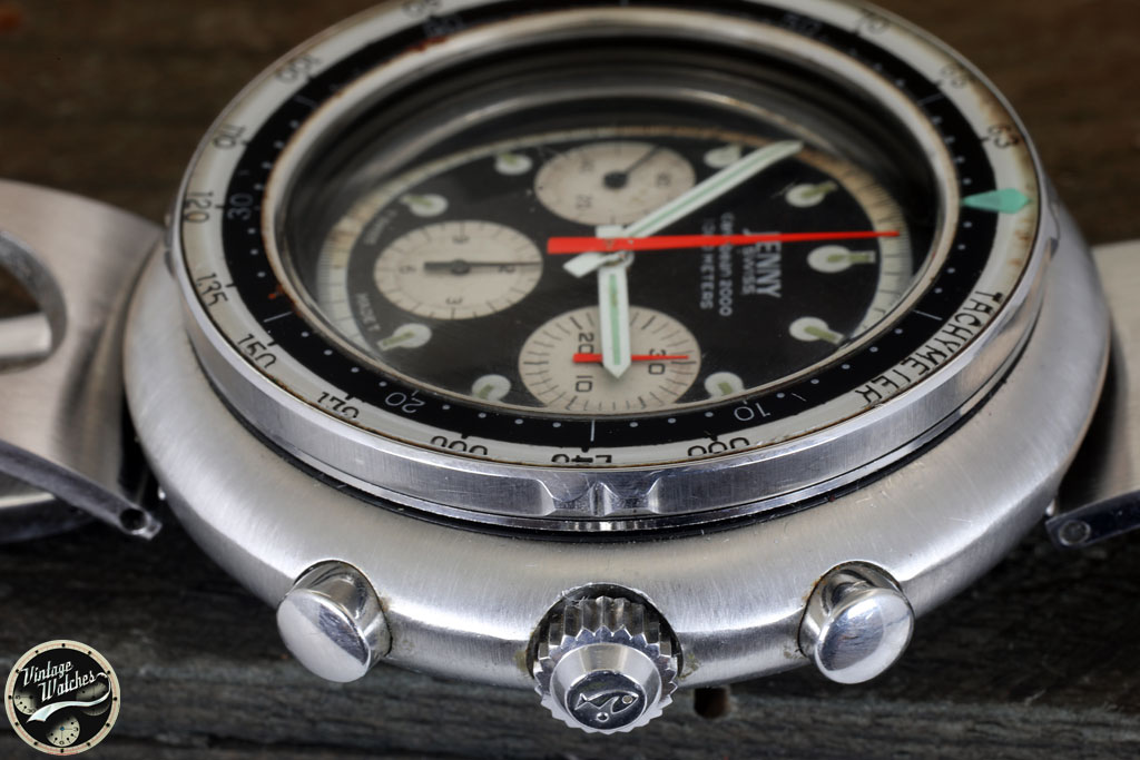JENNY CARIBBEAN 2000 VERY RARE VINTAGE DIVE WATCH 12 image 401