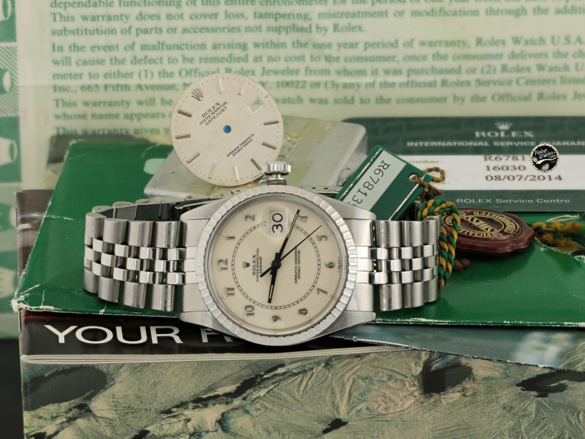 datejust 16030 stella ivory boiler gauge stefano mazzariol uai